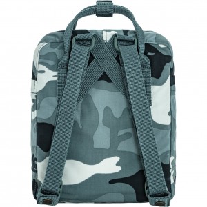 Kanken Graphics Mini - Nimbus Blue-Hidden Animals
